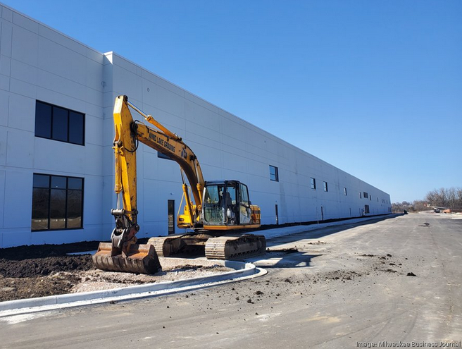 Construction well underway on a new $100 million plant and offices for global manufacturer
