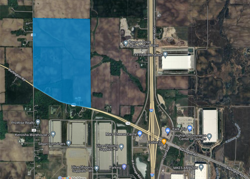 Microsoft buys 240 acres of land in Kenosha for data center development